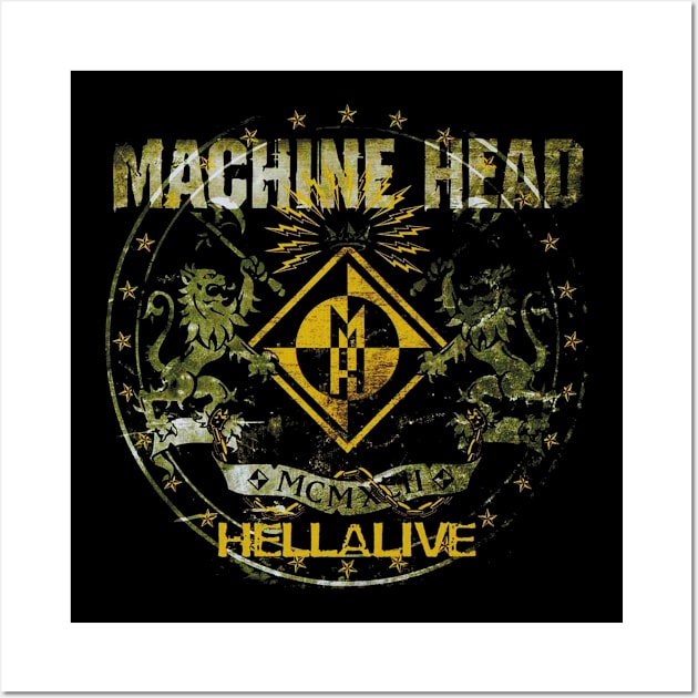 Machine Head band new 5 Wall Art by RyuZen